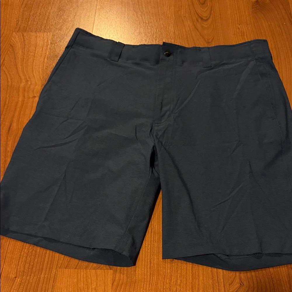 Callaway Men's Dark Blue Flat Front Shorts